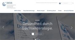 Desktop Screenshot of dgvs.de